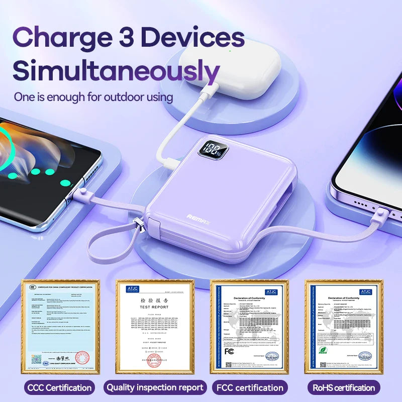 REMAX RPP-579 22.5W Multi-Compatible Power Bank Powerbank 10000mah