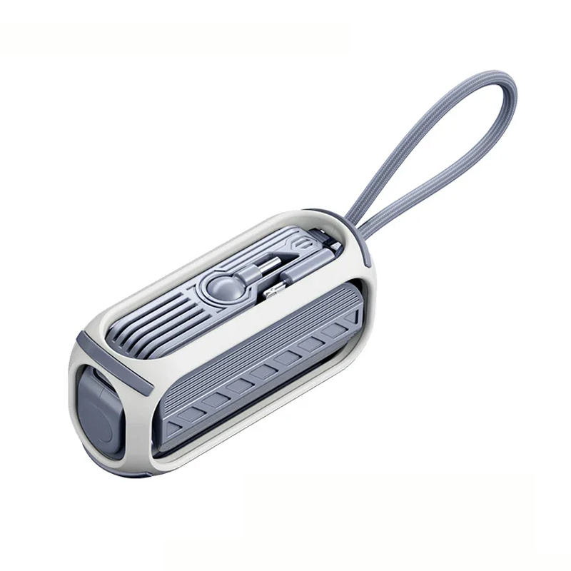 Remax Rpp-28 20W Fast Charging Power Bank 5000Mah With Rotary Cabled Direct Foldable Connector Power Banks