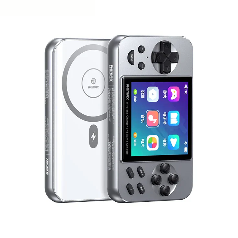 REMAX MCP-6 2-in-1 Gaming Power Bank 5000mAh 15W Wireless Charging 20W Fast Charge 5000 Magnetic Game Power Bank