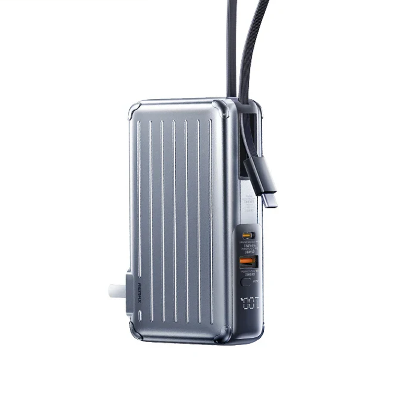 REMAX CP-11 65W Type-C Fast Charging Cable Wall Plug Power Bank(charger) 10000mAh