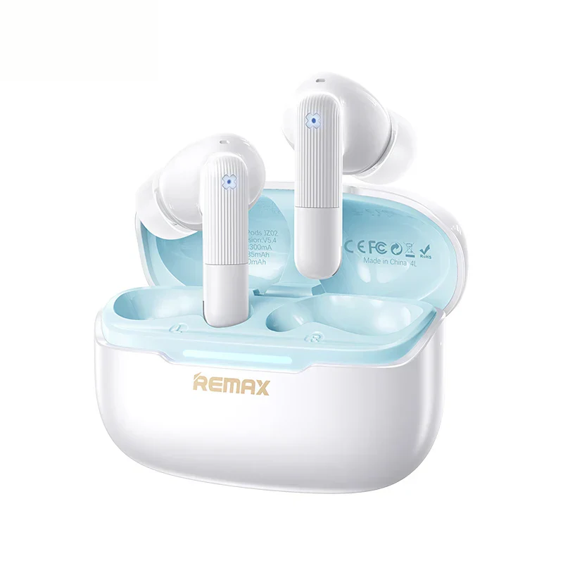REMAX CozyPods JZ02 ANC+ENC Wireless Earbuds Spatial Audio Bluetooth 5.4 42H Playtime Noise Cancellation Earphones