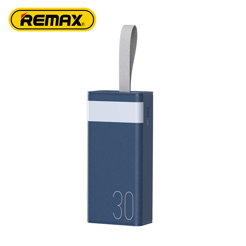 REMAX Chinen Series 20W+22.5W Fast Charging Portable Power Bank 30000mah Usb With LED Light for Travel Laptop
