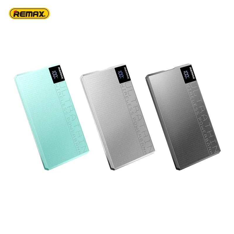 REMAX MP-5 5000mAh Power Bank 15W Magnetic Wireless PD20W Fast Charge Ultra-Thin Metal Design Power Banks