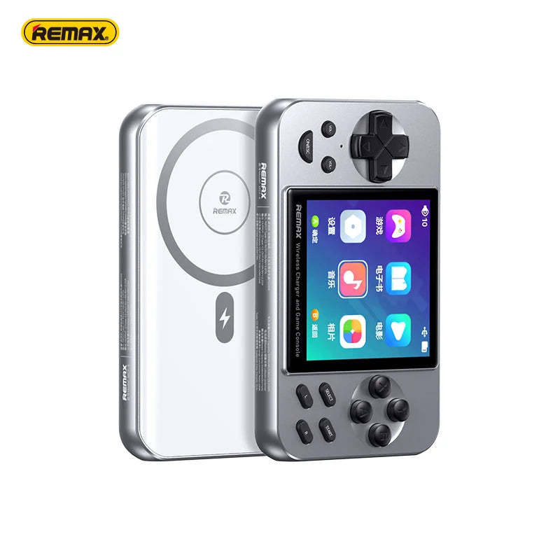 REMAX MCP-6 2-in-1 Gaming Power Bank 5000mAh 15W Wireless Charging 20W Fast Charge 5000 Magnetic Game Power Bank