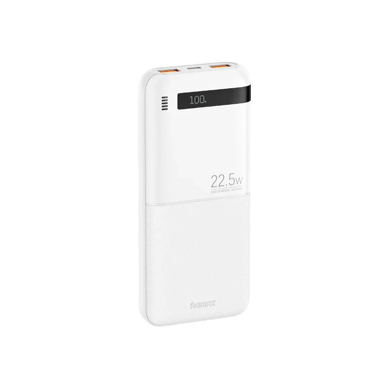 REMAX Piloteer Series RPP-71 20W+22.5W Fast Charging Power Bank 10000mAh Dual USB Portable Digital Display Power Banks