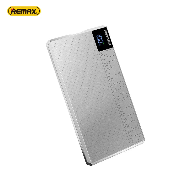 REMAX MP-5 5000mAh Power Bank 15W Magnetic Wireless PD20W Fast Charge Ultra-Thin Metal Design Power Banks