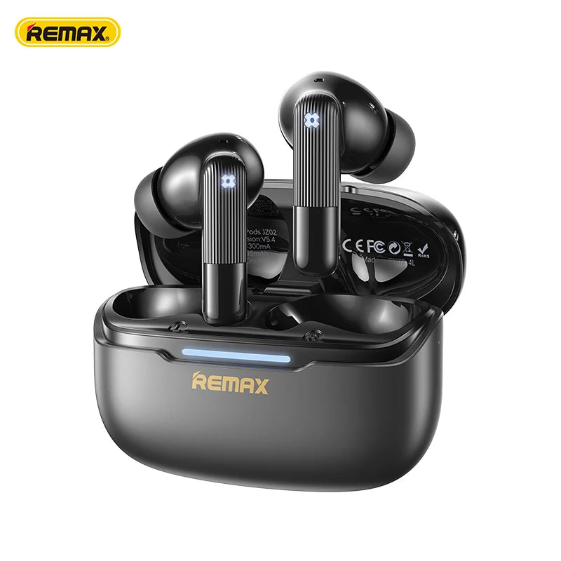REMAX CozyPods JZ02 ANC+ENC Wireless Earbuds Spatial Audio Bluetooth 5.4 42H Playtime Noise Cancellation Earphones