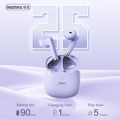REMAX Factory New Purple Pink TWS Wireless Headphone Earbuds Bluetooth Earphones Headphones