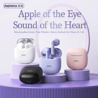 REMAX Factory New Purple Pink TWS Wireless Headphone Earbuds Bluetooth Earphones Headphones